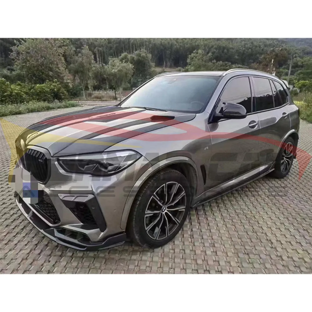 2019-2023 BMW X5M Carbon Fiber LD Style Side Skirts | F95