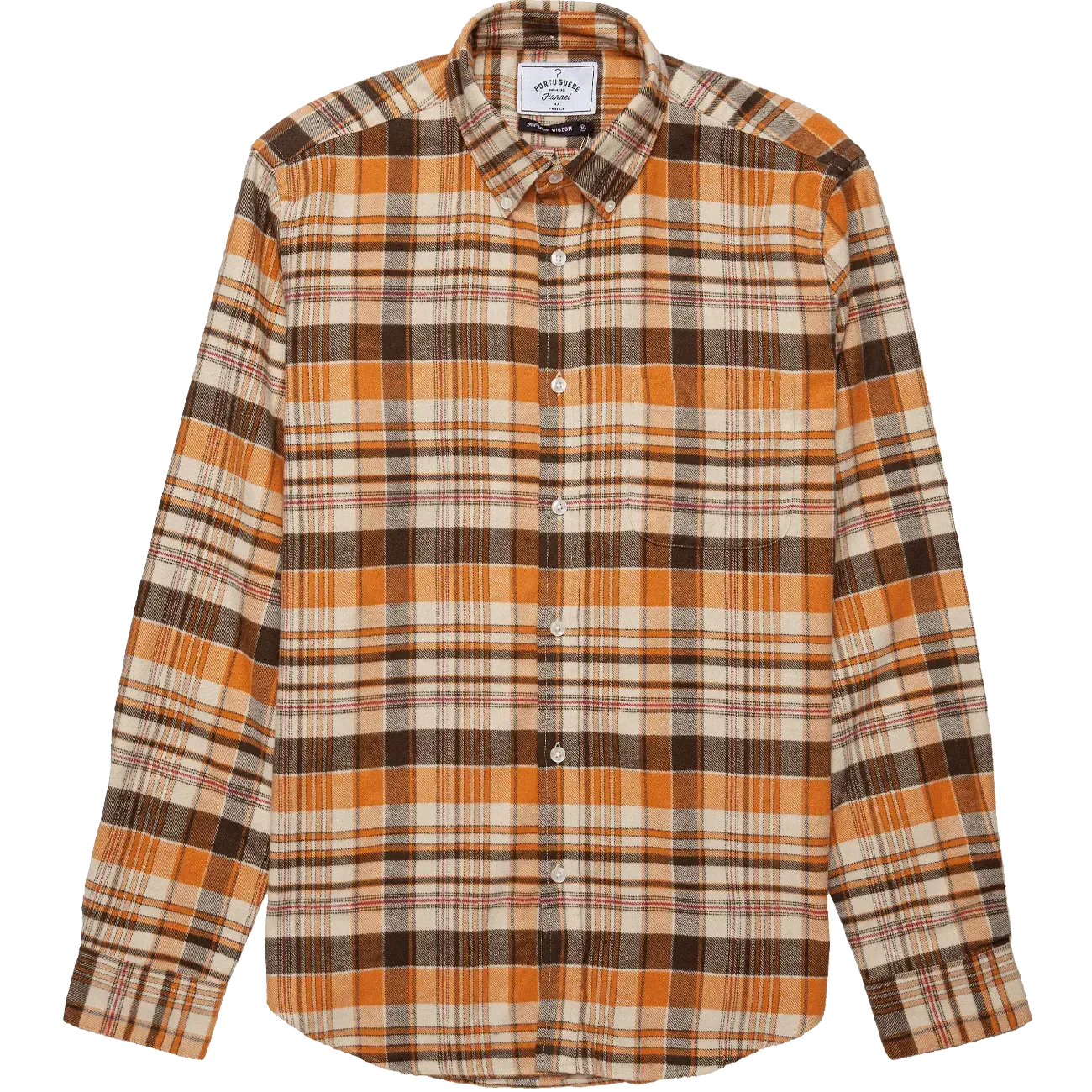 80s Playground Flannel - Brown Check
