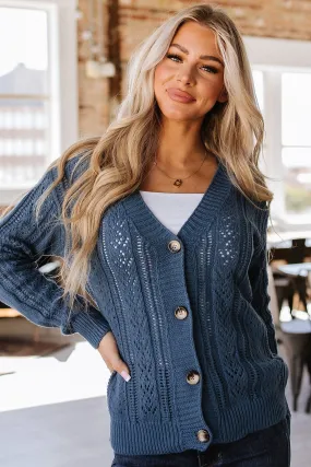 Adam Hollow Knit Cardigan