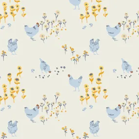 Art Gallery - Cotton Flannel - Potager - Hens and Chicks
