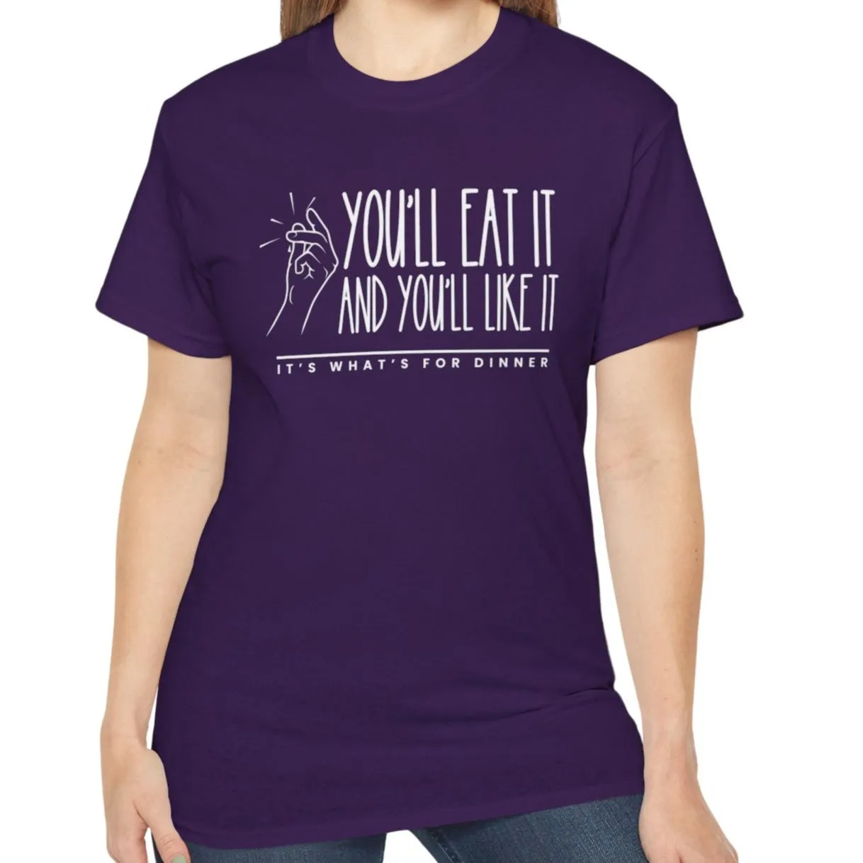 Bold Flavor, Bold Style - Ultra Cotton Tee for Women - Humorous 100% US Cotton Shirt with Classic Fit
