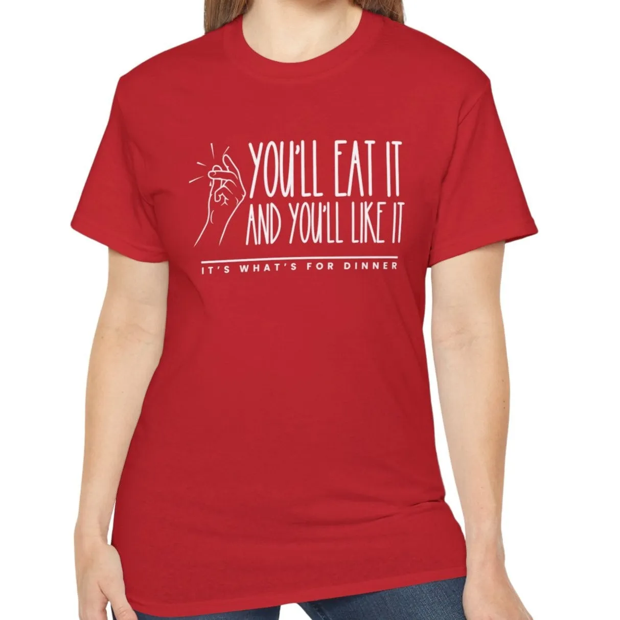 Bold Flavor, Bold Style - Ultra Cotton Tee for Women - Humorous 100% US Cotton Shirt with Classic Fit