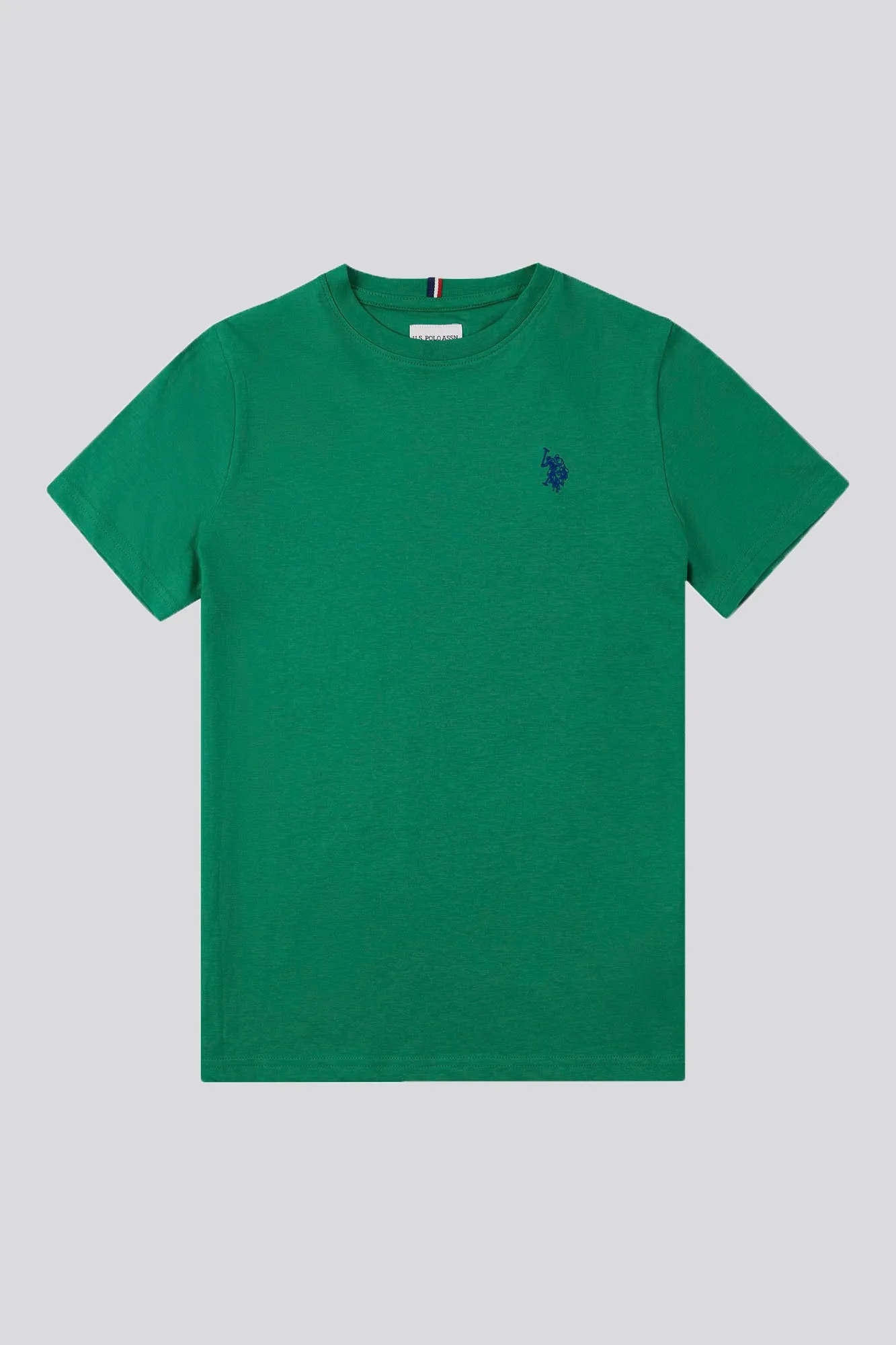 Boys Double Horsemen T- Shirt in Lush Meadow