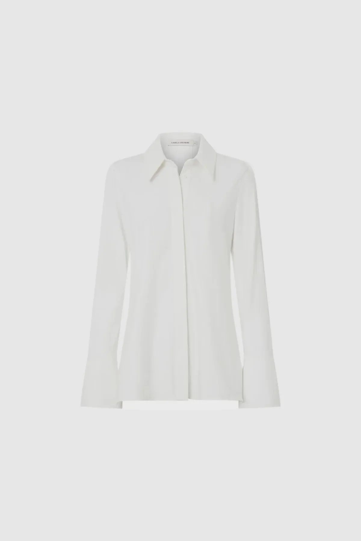 Camilla and Marc Ernest Stretch Shirt in White