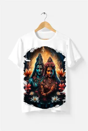Comfortable & Stylish T-shirt For Men | Mahadev, parvati mata |