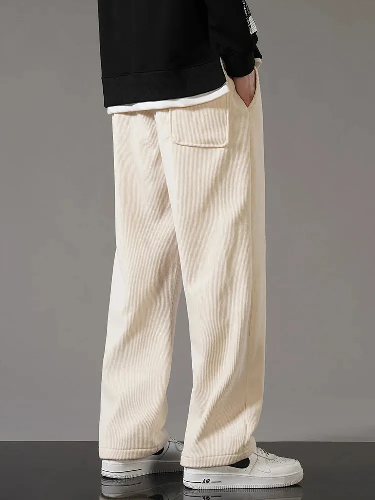 Corded Fleece Lined Joggers | MAURICE