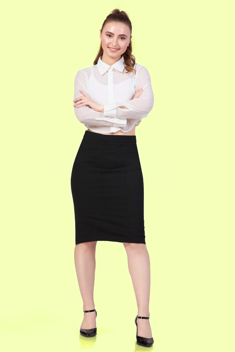 Crop Shirt Sewing Pattern 'Ash'