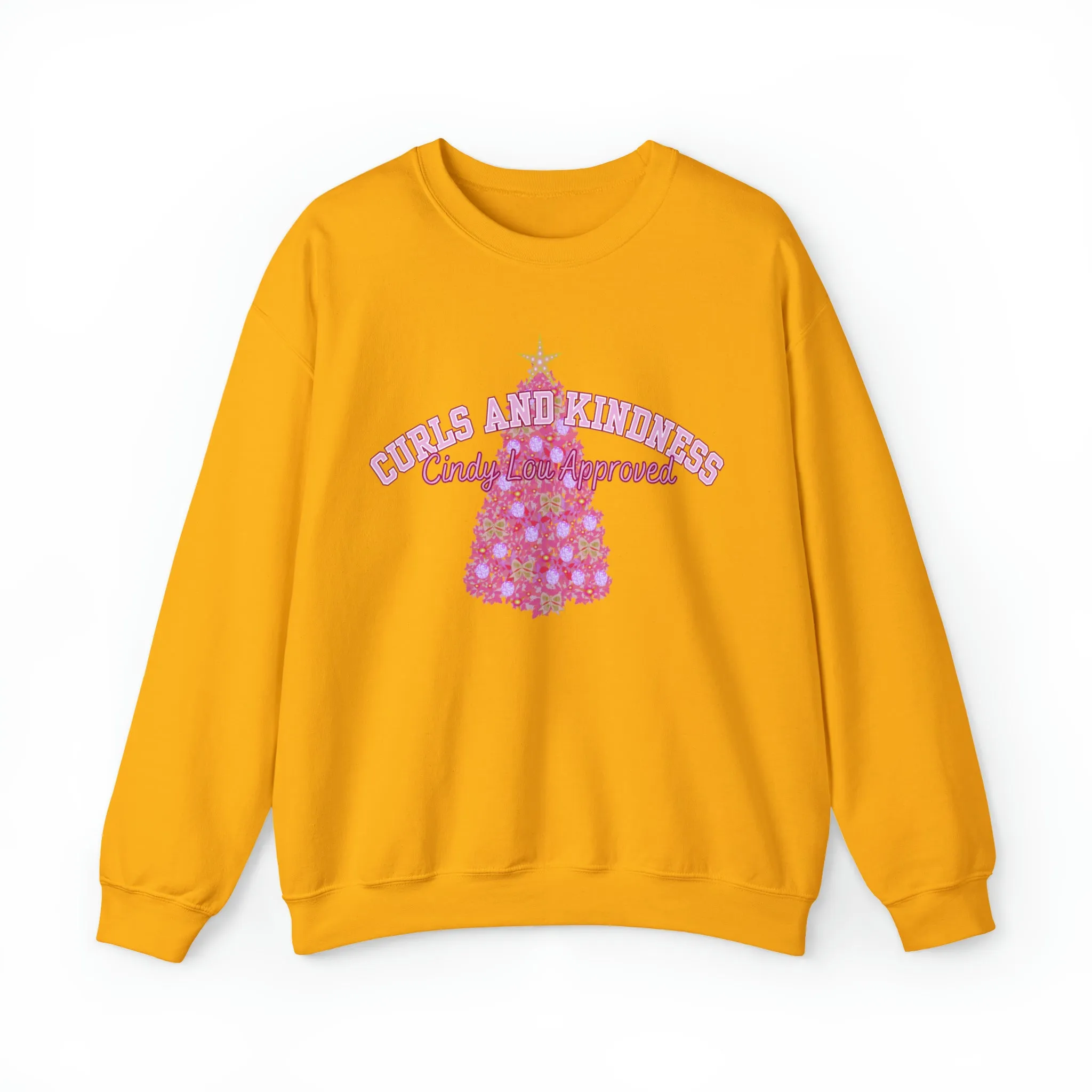 Curls and Kindness: Cindy Lou Approved Women's Sweatshirt for Festive Comfort