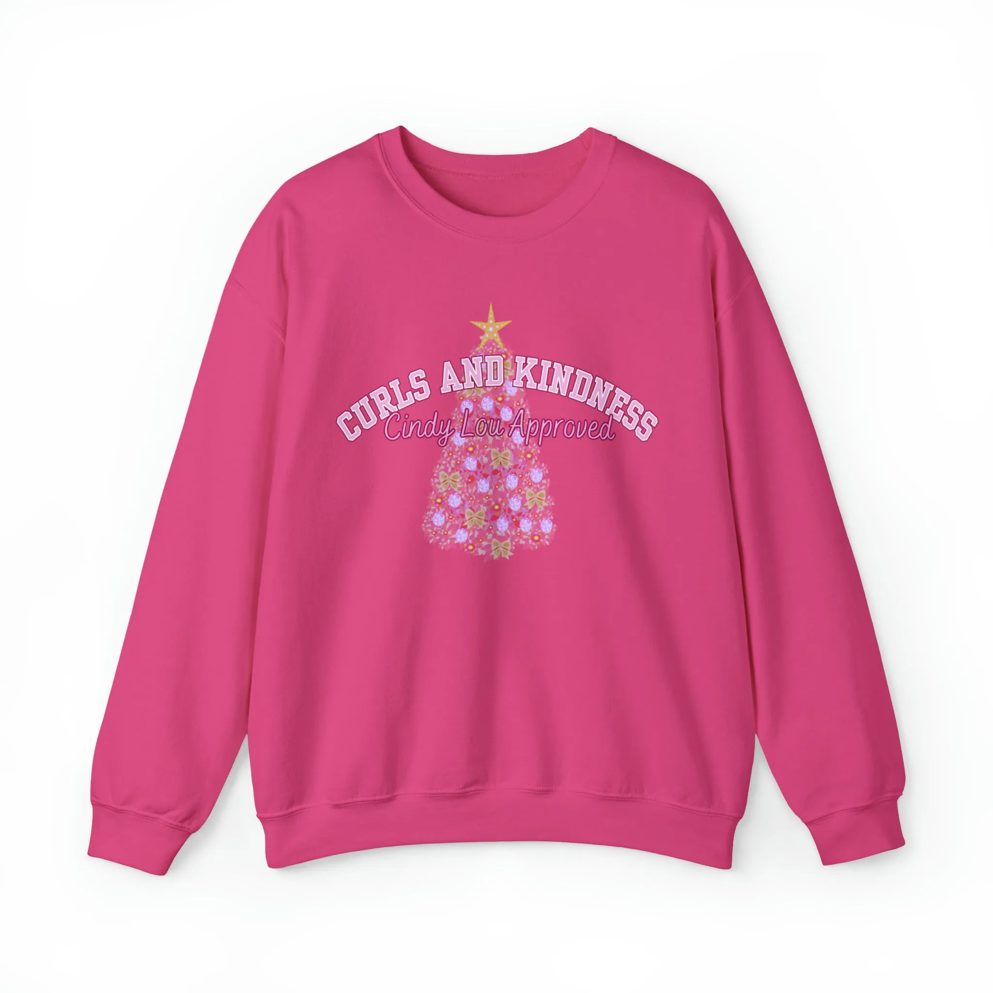 Curls and Kindness: Cindy Lou Approved Women's Sweatshirt for Festive Comfort
