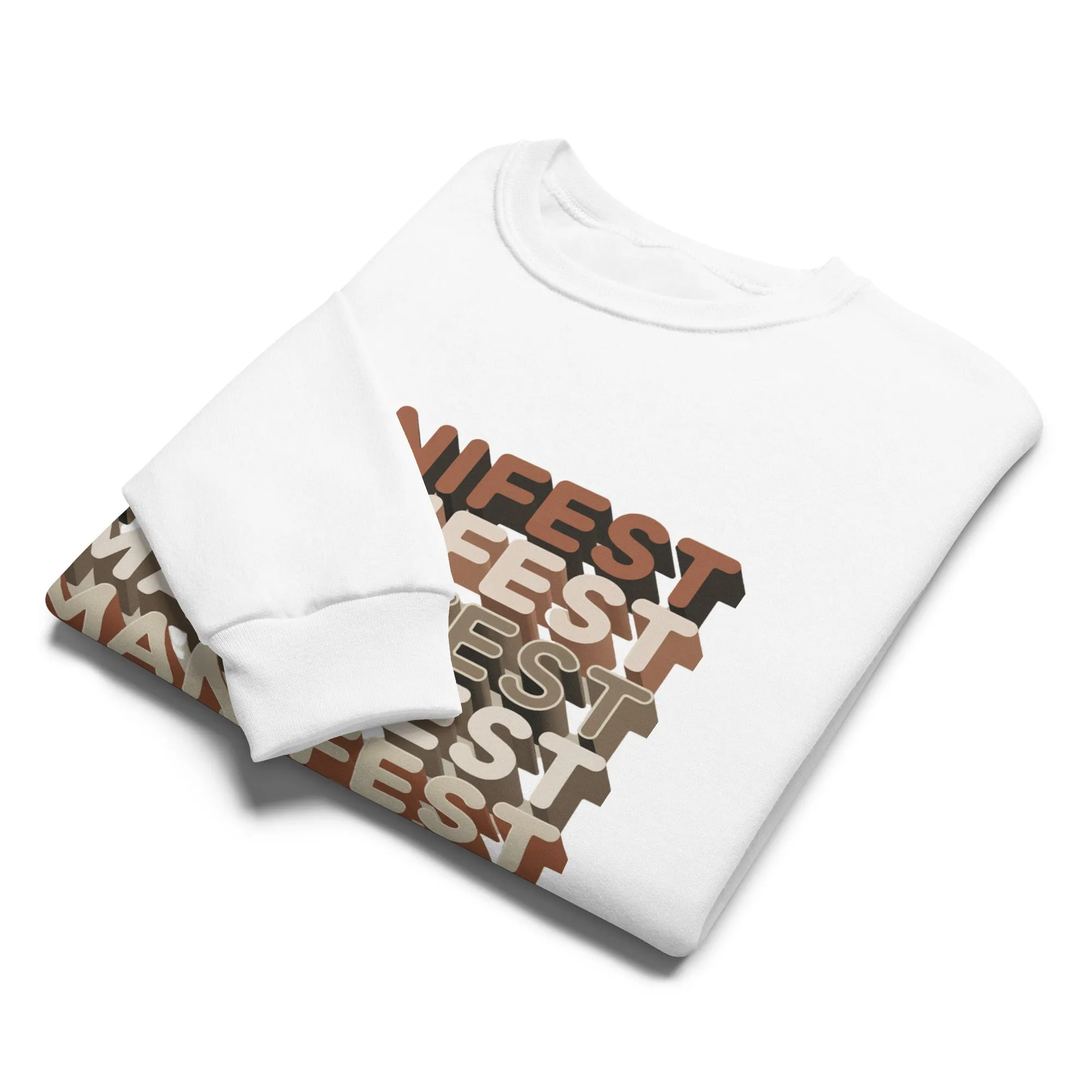 DUO MODERN "Manifest" Crew Neck Sweatshirt