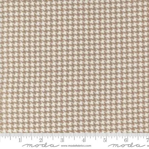 Farmhouse Flannel Houndstooth Cocoa