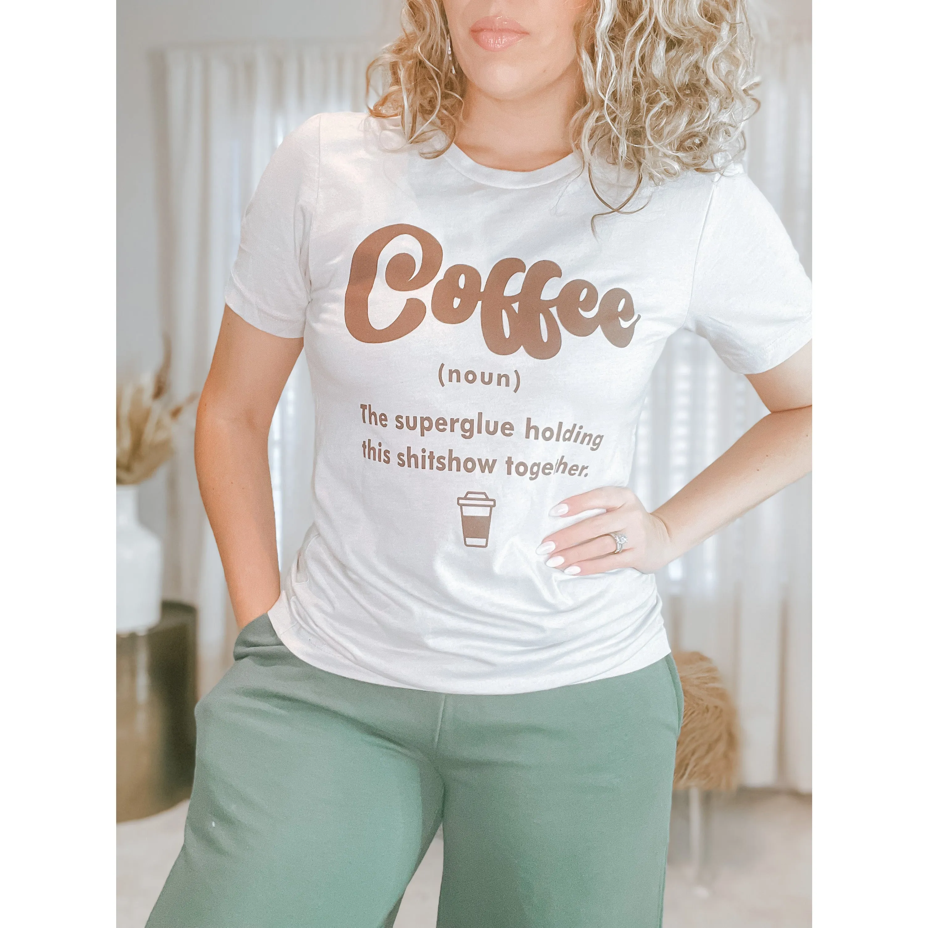 Funny Coffee Tee