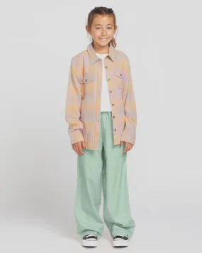 GIRLS RAD PLAID LS-SAN