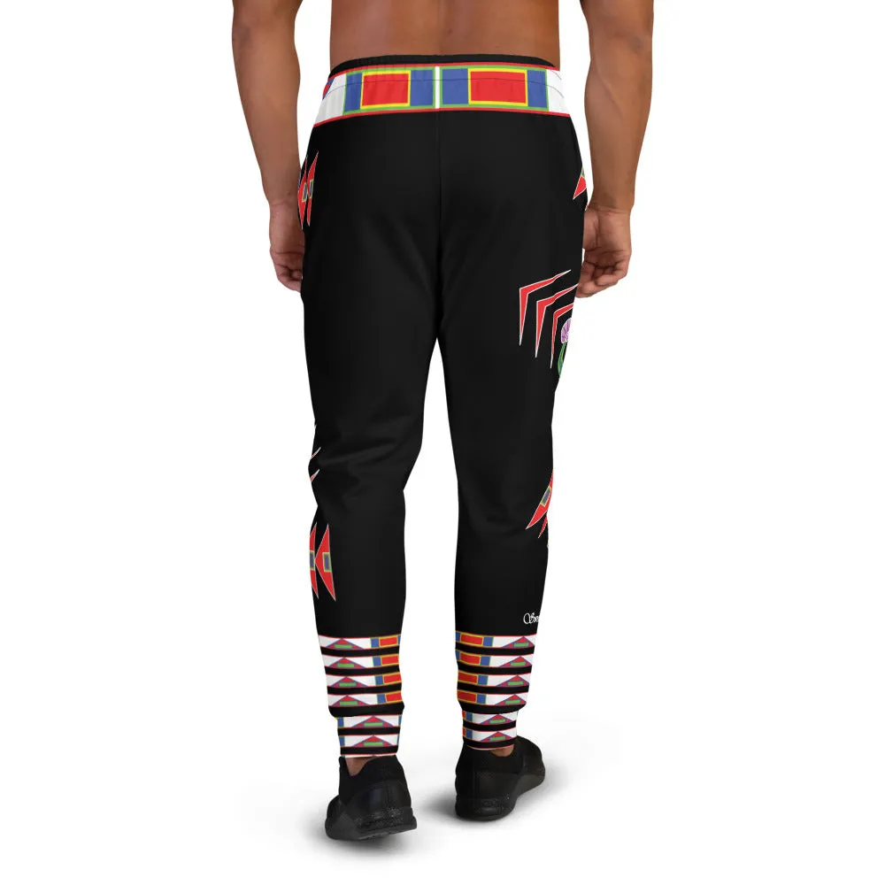 Gratitude Black Men's Joggers