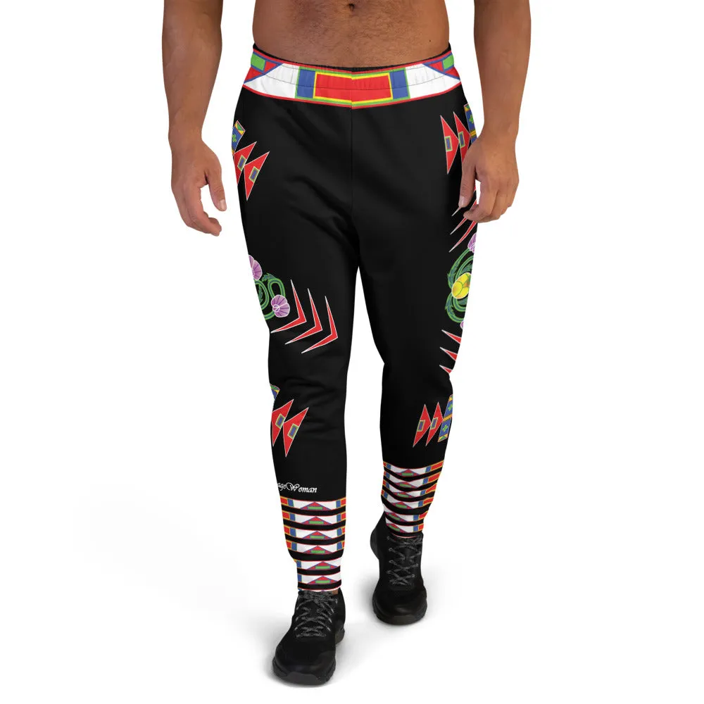 Gratitude Black Men's Joggers