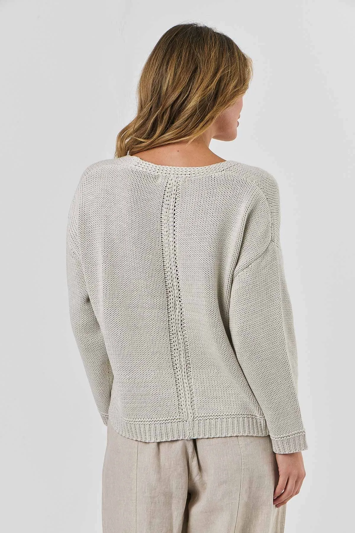 Knitwear Jumper - Cloud