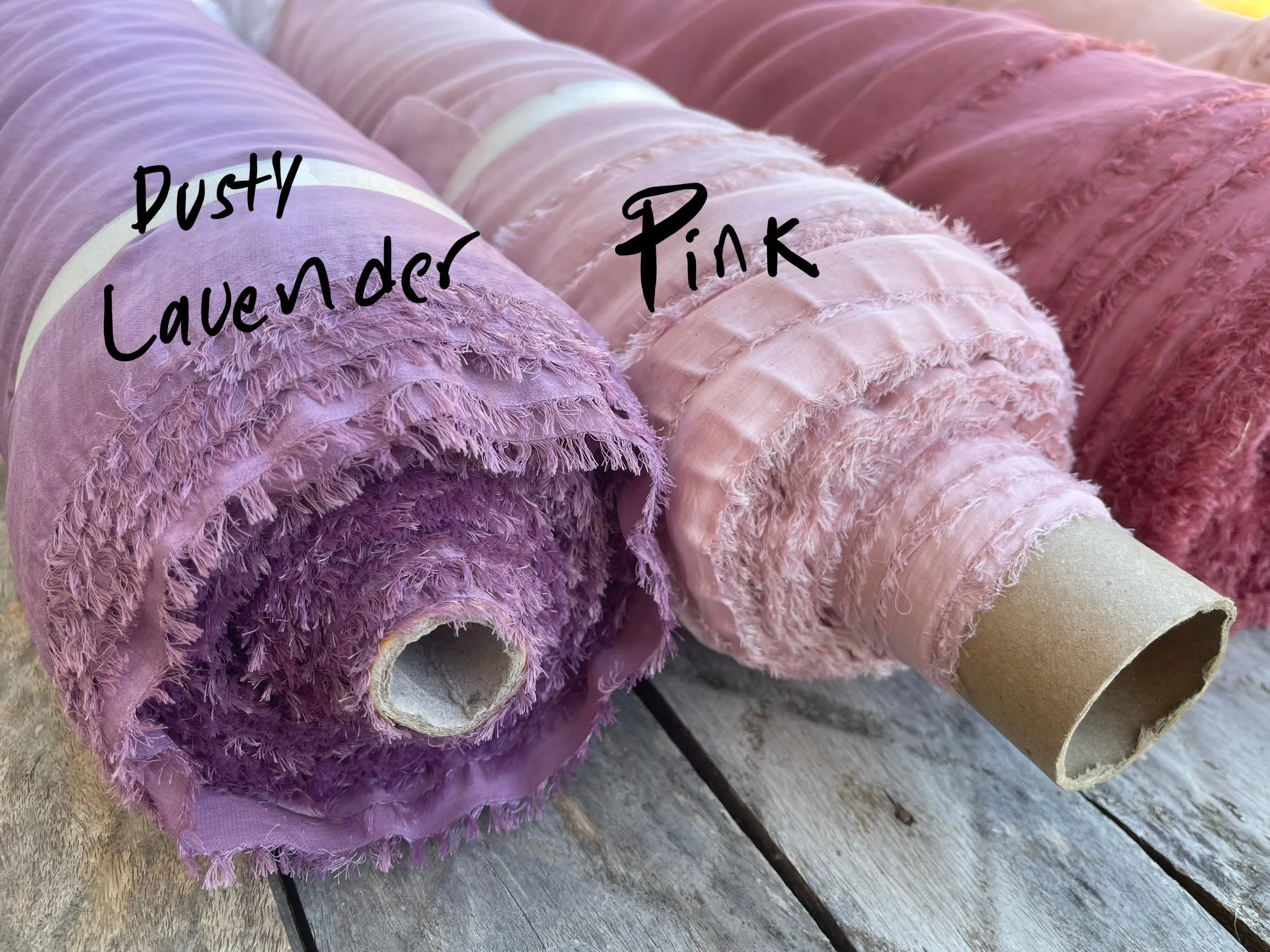 Lightweight  satin fabric by the yard - Dusty Brick solid color