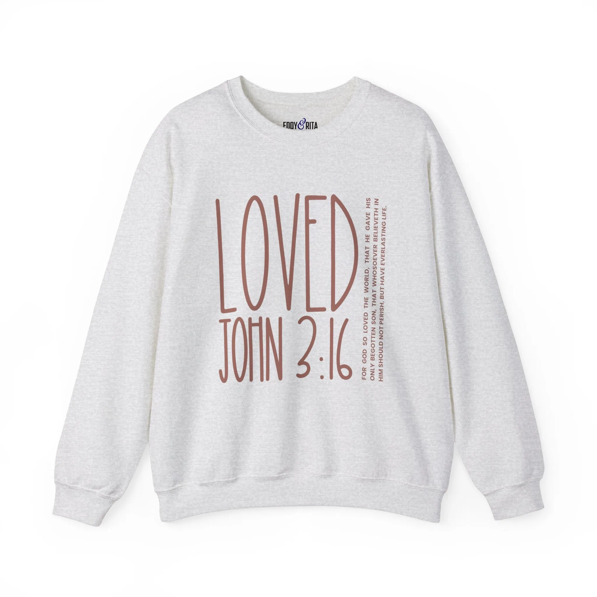 Loved: For God So Loved the World Women's Inspirational Sweatshirt