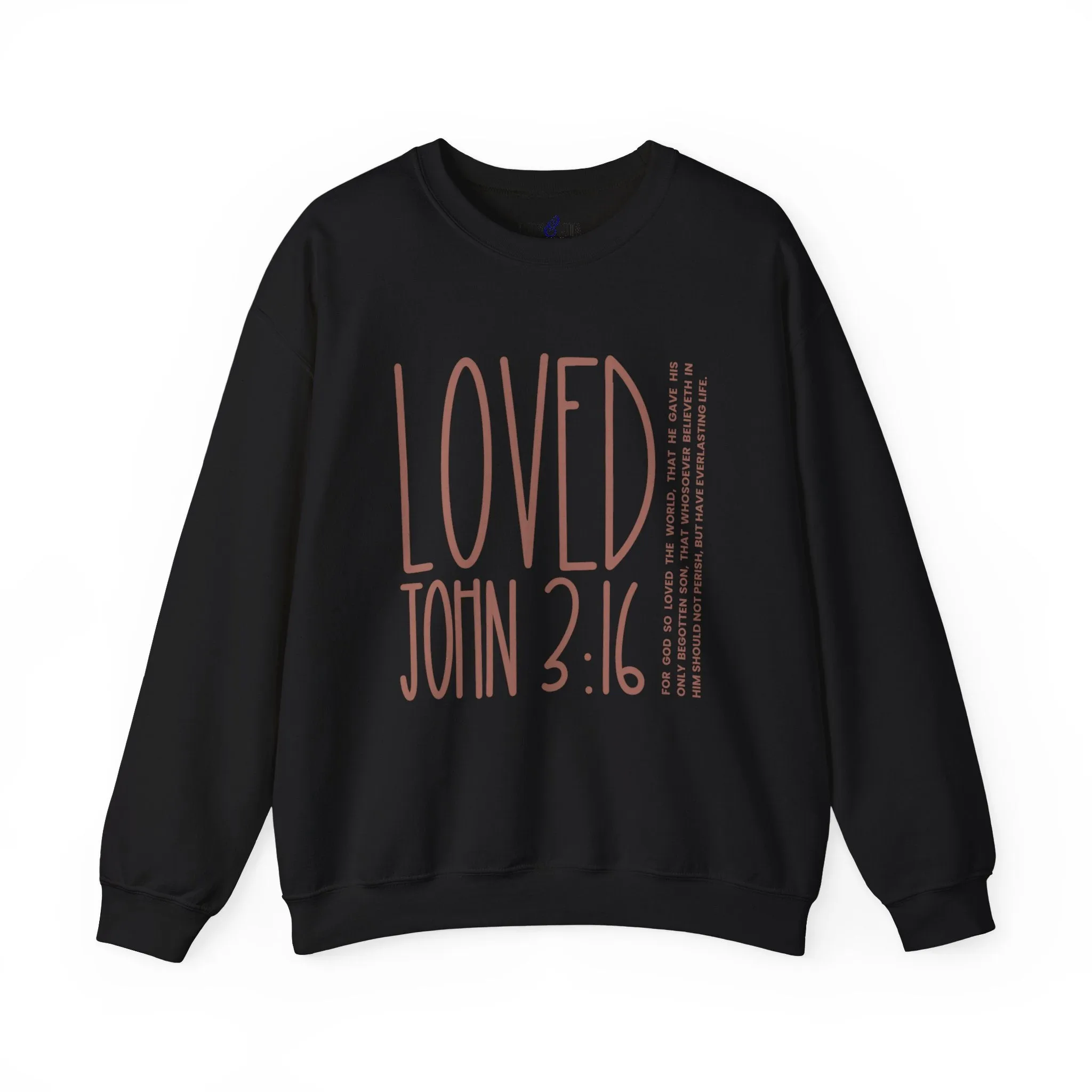 Loved: For God So Loved the World Women's Inspirational Sweatshirt