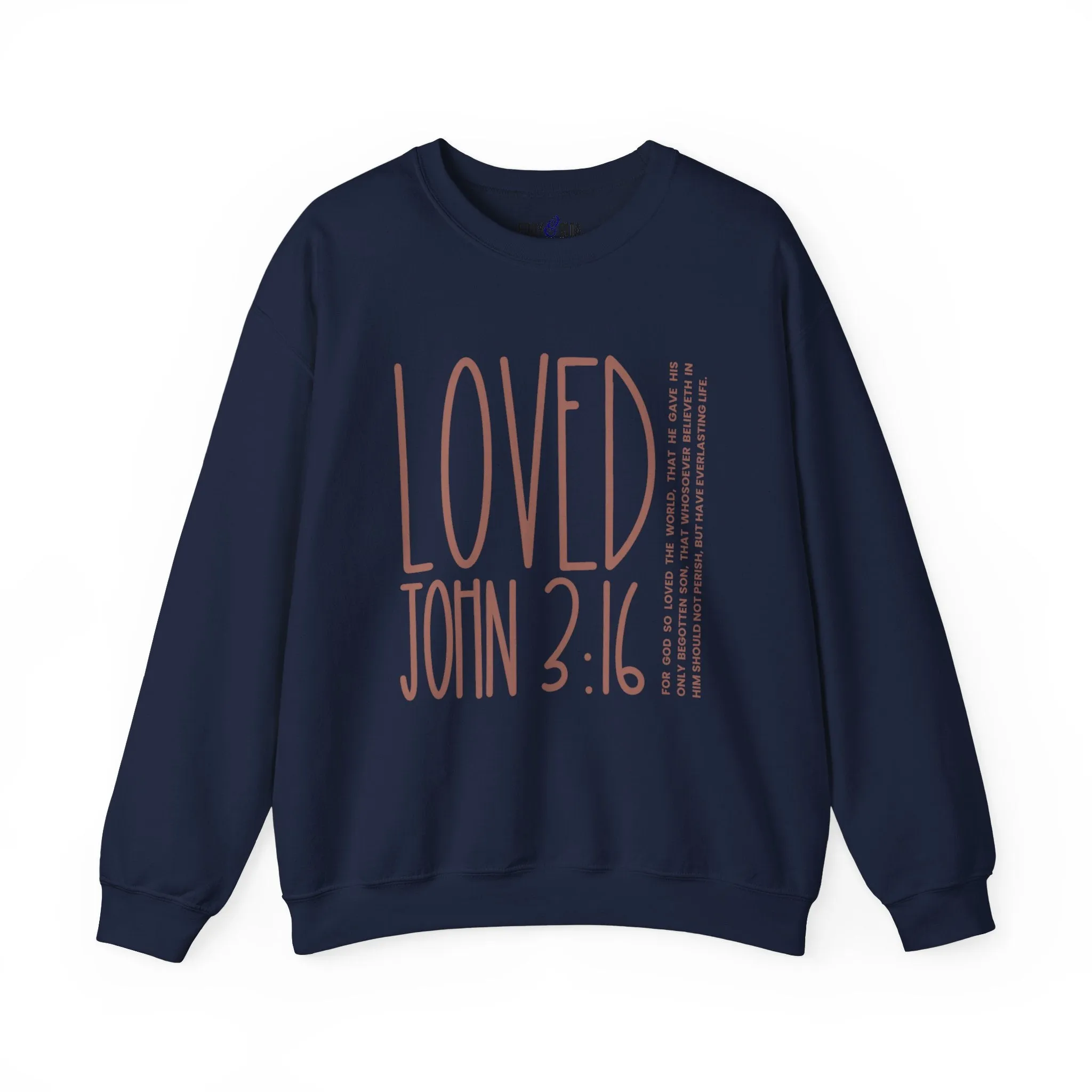 Loved: For God So Loved the World Women's Inspirational Sweatshirt