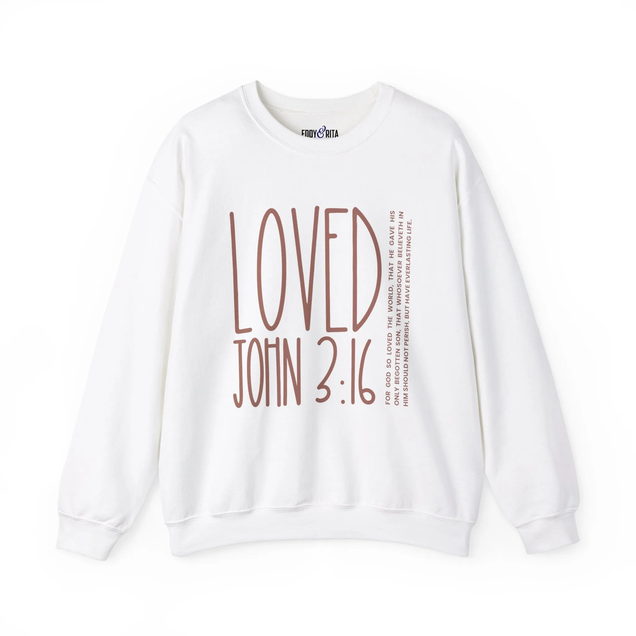 Loved: For God So Loved the World Women's Inspirational Sweatshirt