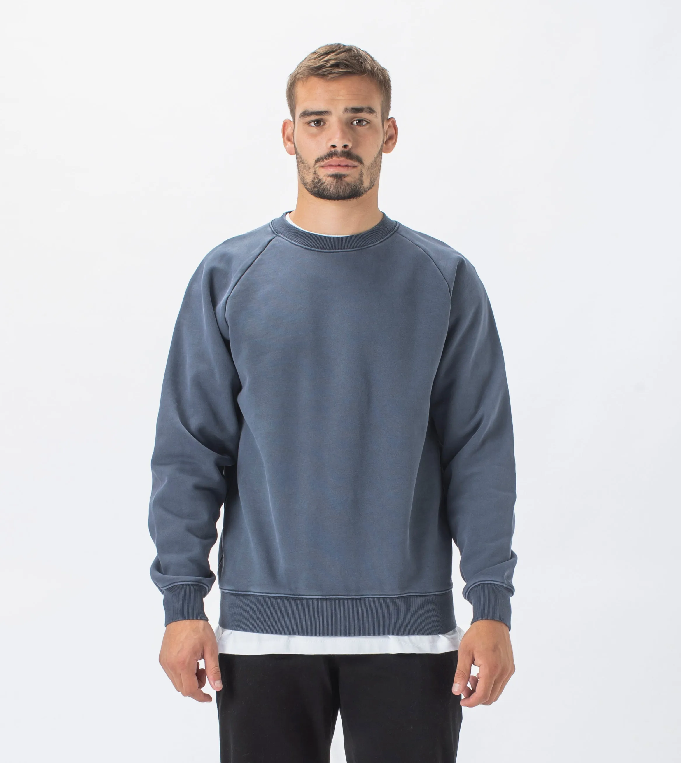Lowgo Raglan Crew Sweat GD Royal