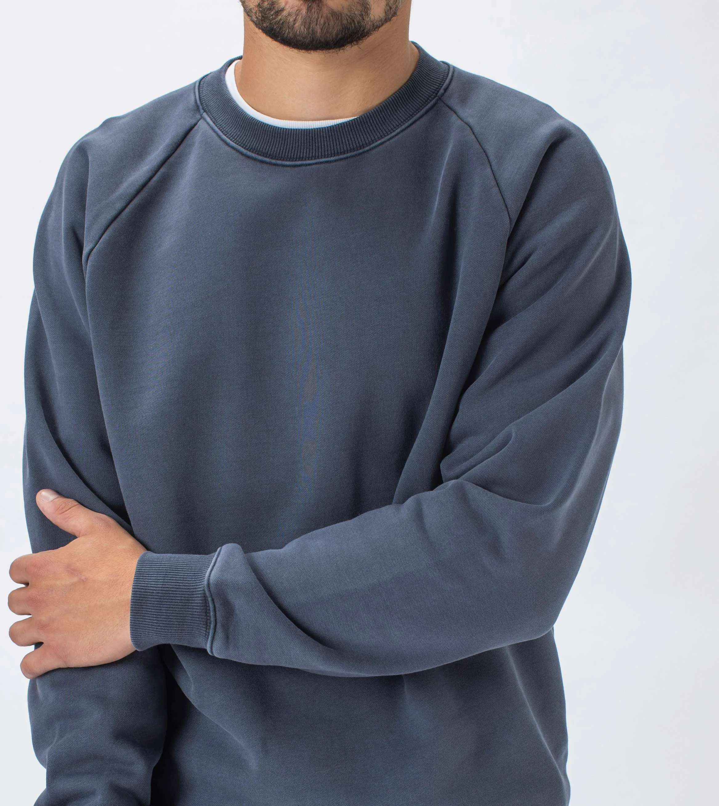 Lowgo Raglan Crew Sweat GD Royal