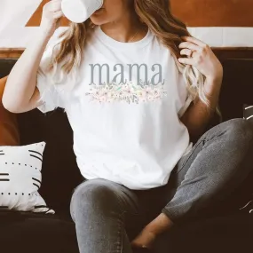 Mama Floral Graphic T-Shirt