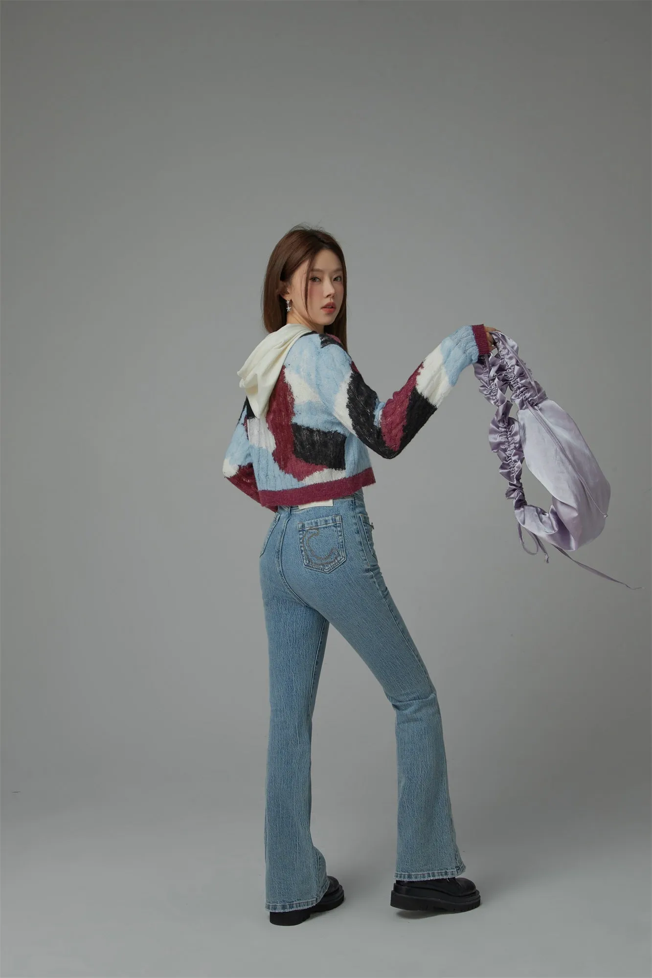Multi-Color Button Cardigan