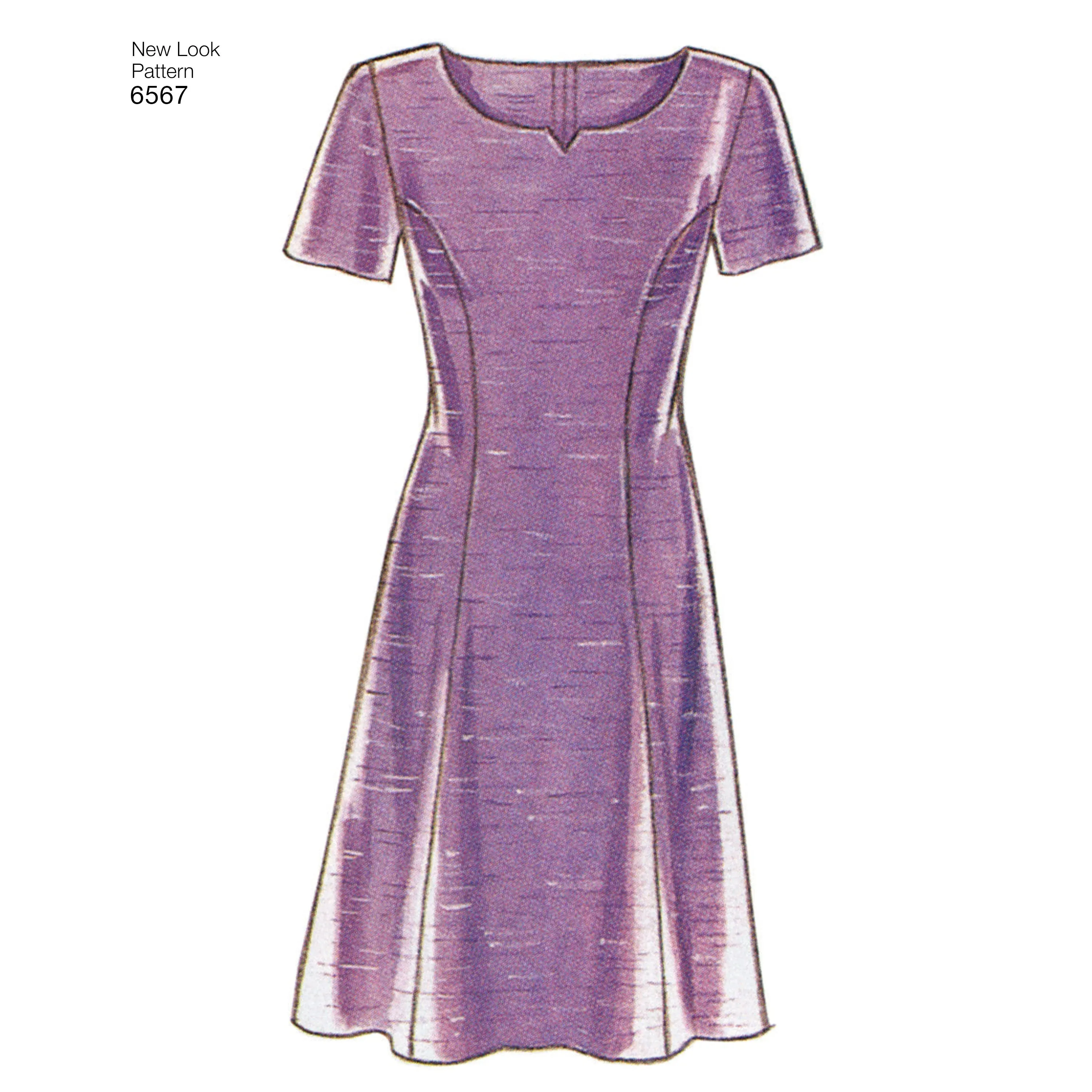 New Look Sewing Pattern 6567 - Misses Dresses