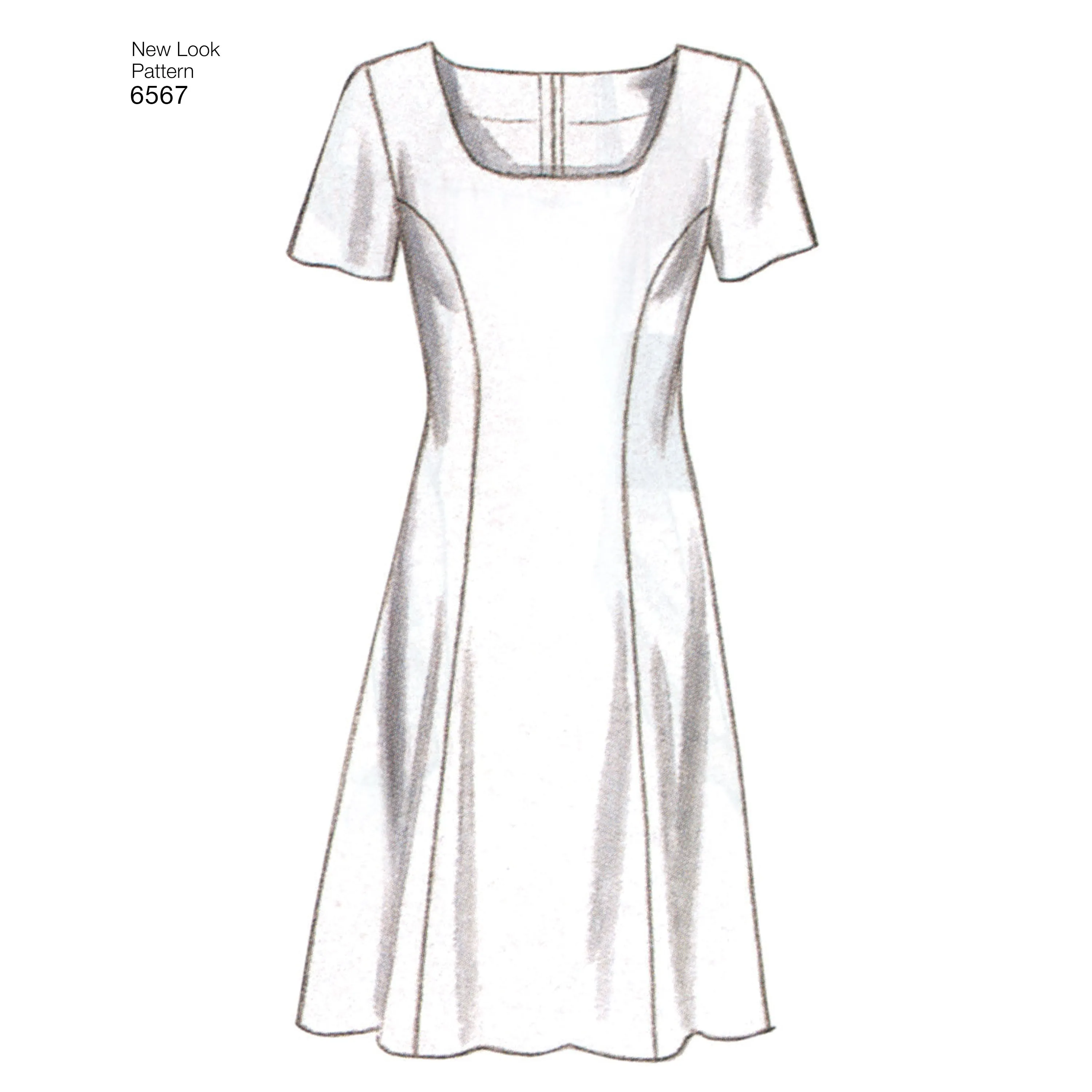 New Look Sewing Pattern 6567 - Misses Dresses