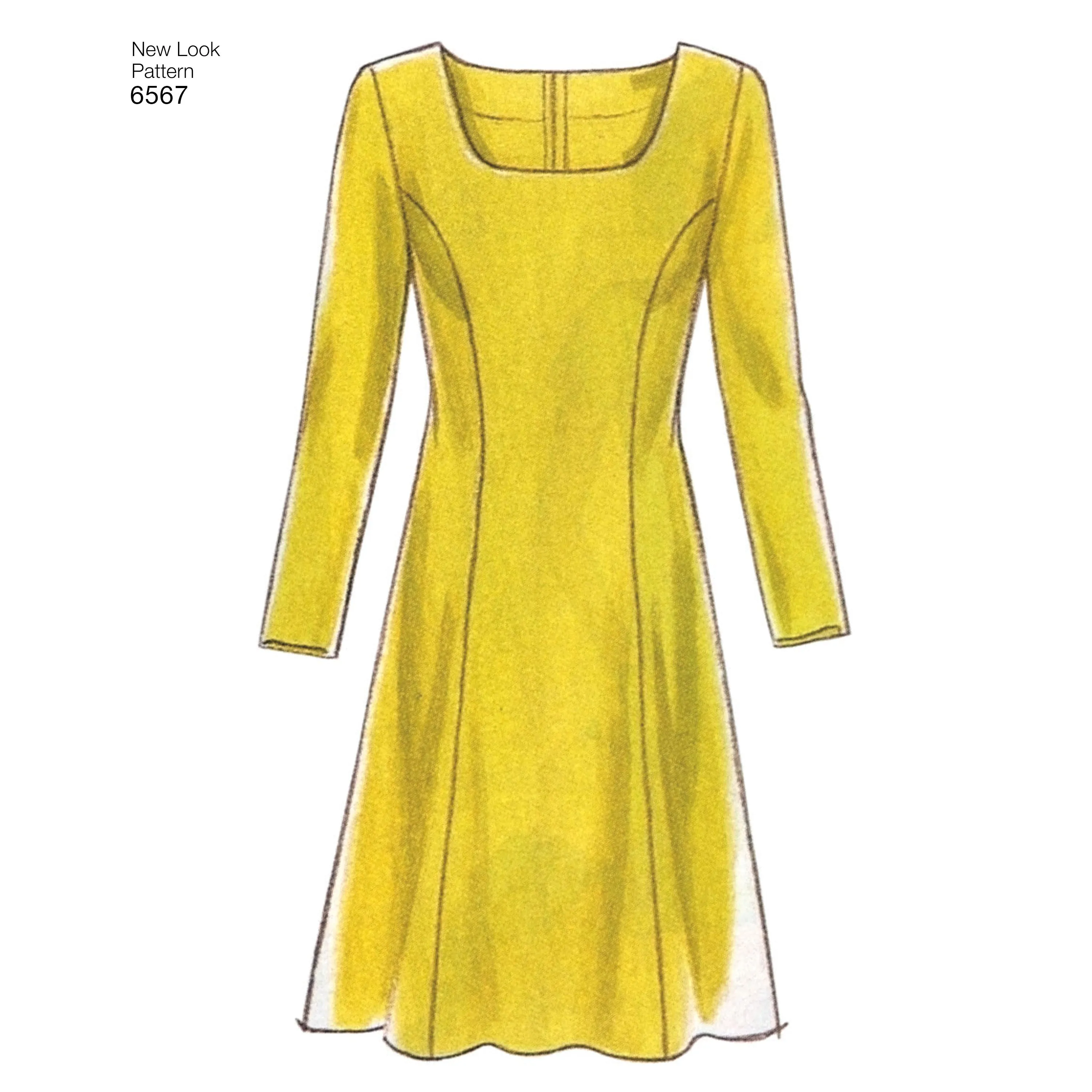 New Look Sewing Pattern 6567 - Misses Dresses