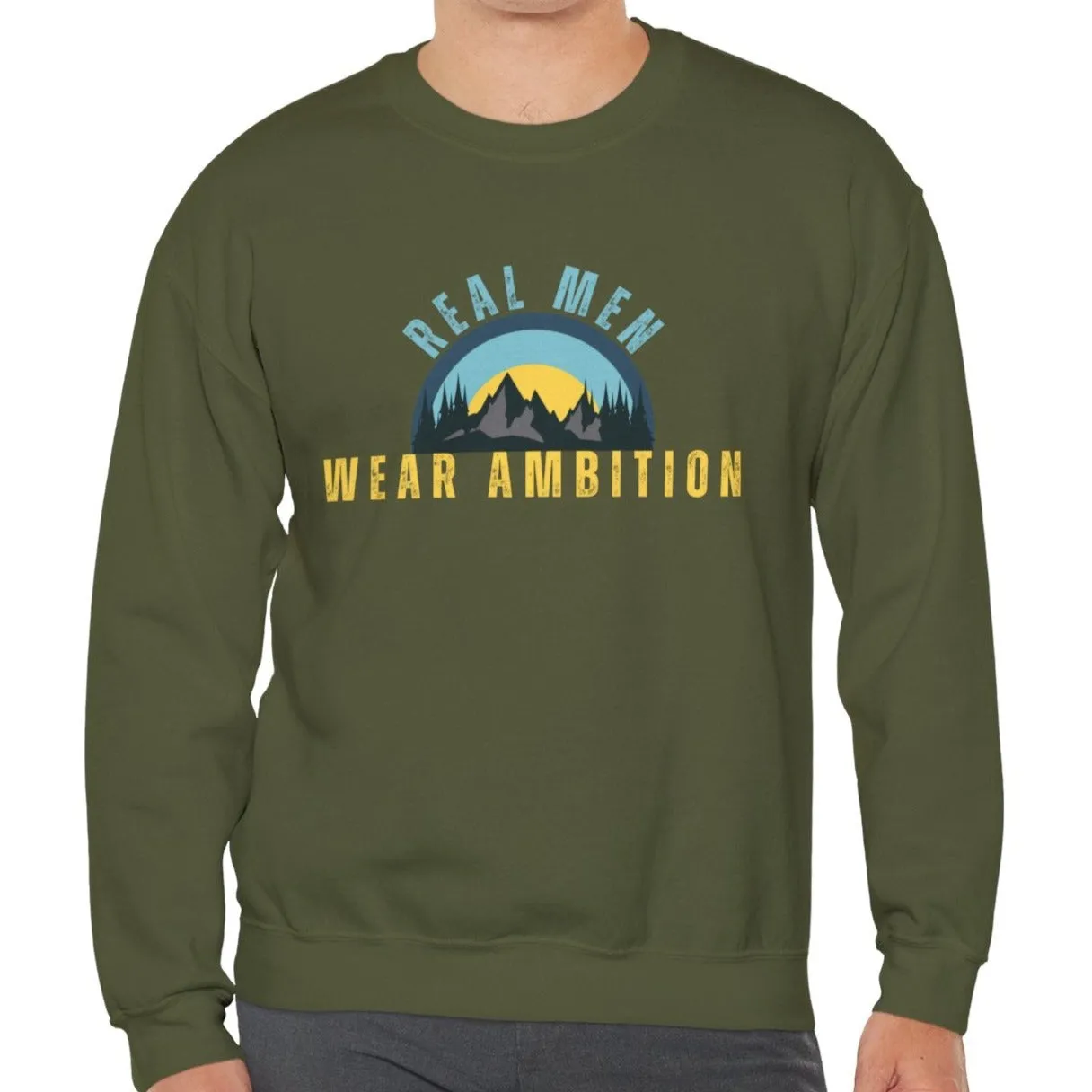 Real Men Wear Ambition: Elevate Your Style with Determined Comfort
