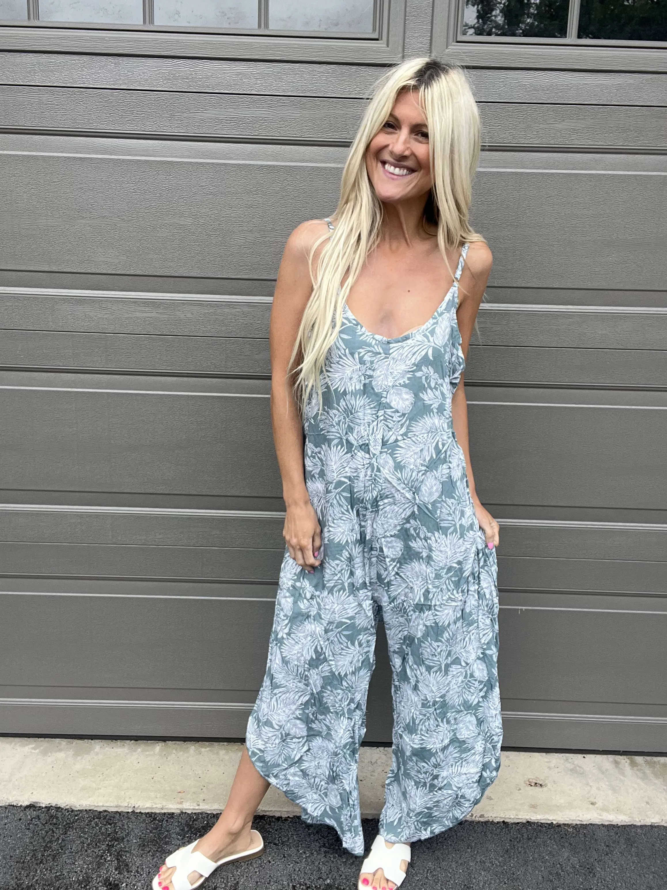 Sara Beautiful Jumpsuit in Blue