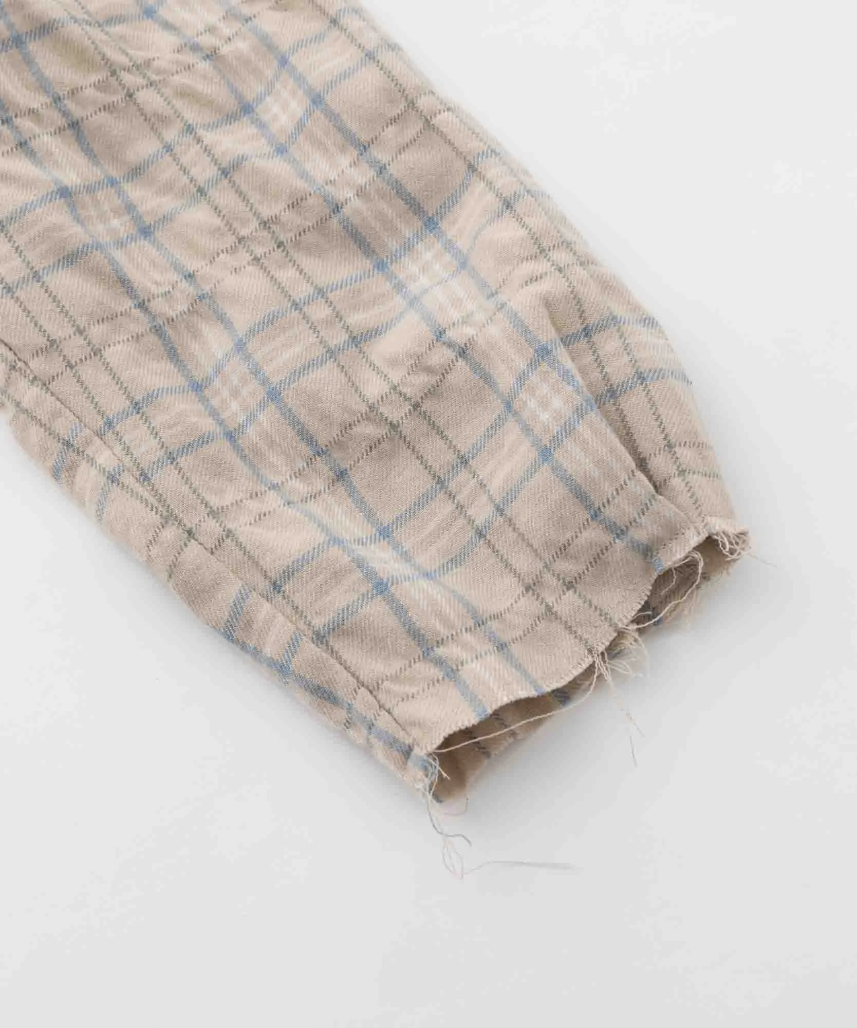 SEA VINTAGE RAW EDGE FLANNEL SHIRT
