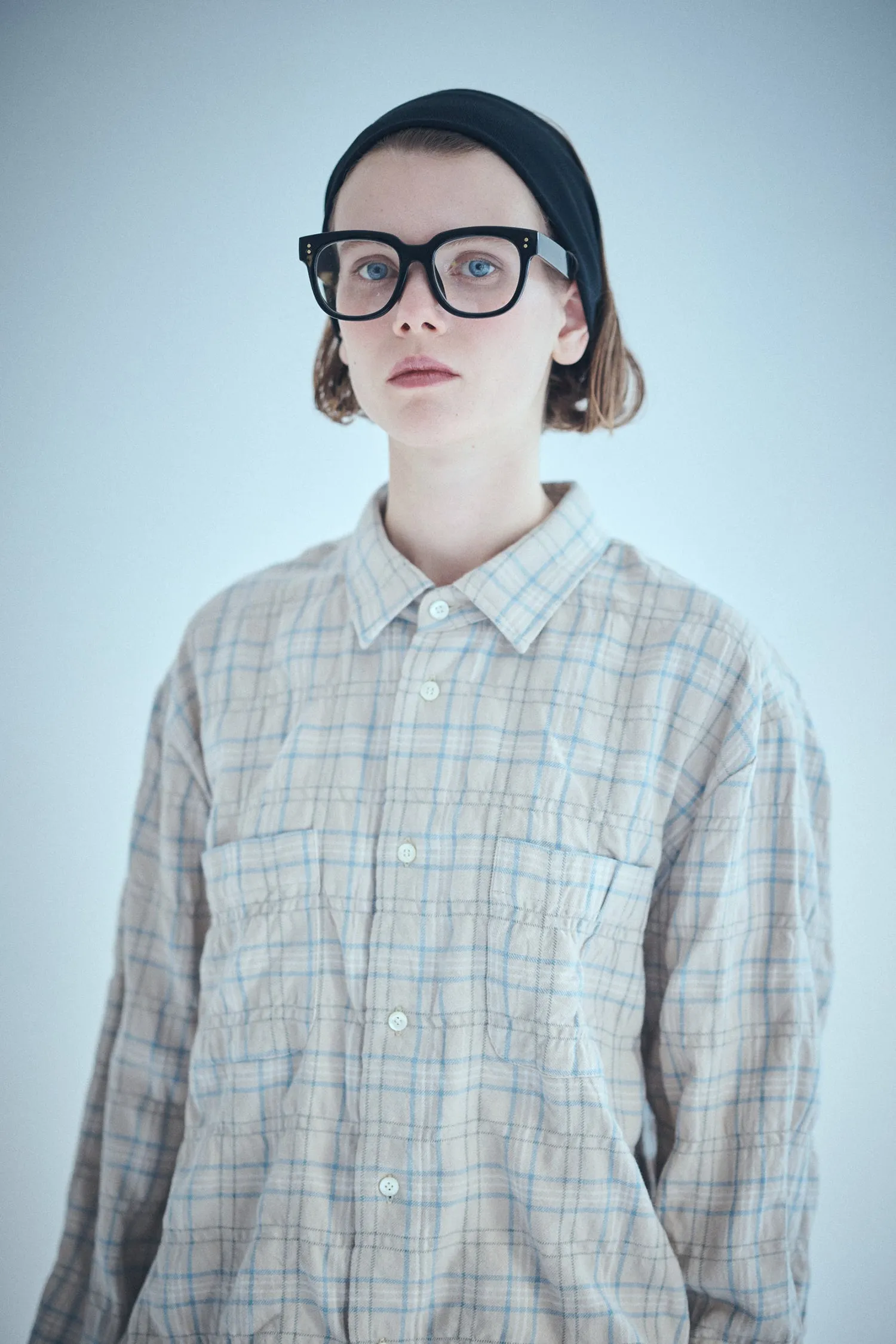 SEA VINTAGE RAW EDGE FLANNEL SHIRT