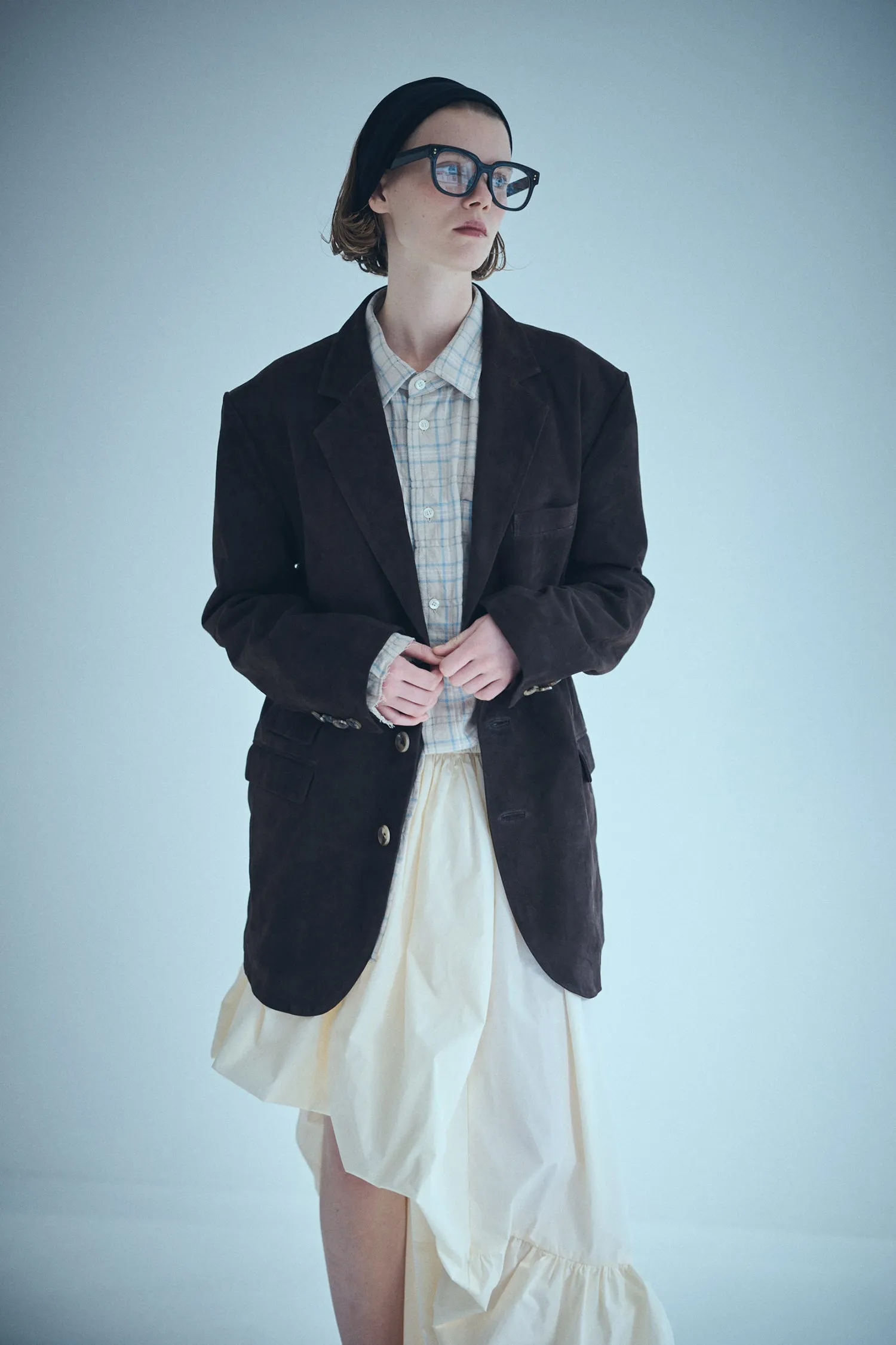 SEA VINTAGE RAW EDGE FLANNEL SHIRT