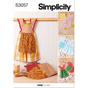 Simplicity Sewing Pattern S3057 Kitchen Accessories