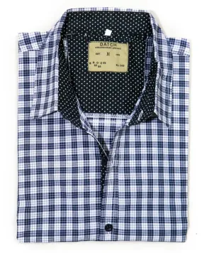 Stylish Checkered Cotton Shirts for Men MS1007 -  Men's Dress Shirts