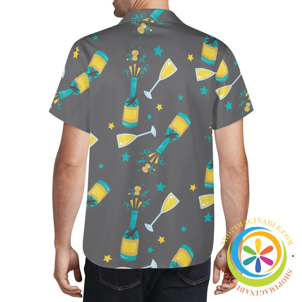 Stylish New Years Party Hawaiian Casual Shirt
