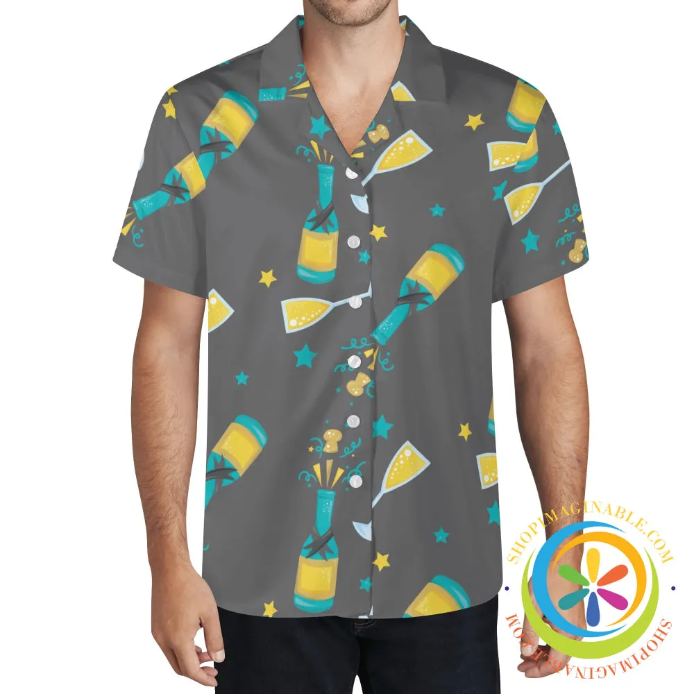 Stylish New Years Party Hawaiian Casual Shirt