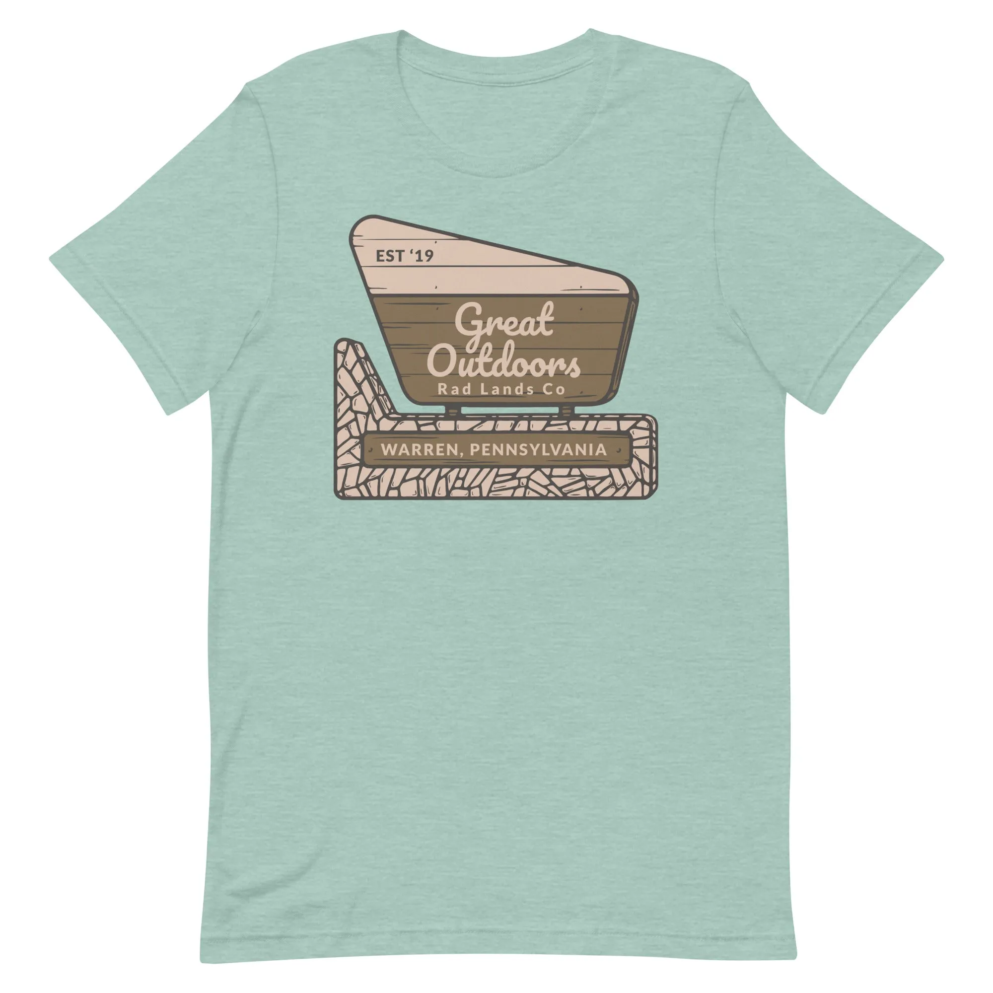 TEE - UNISEX GREAT OUTDOORS