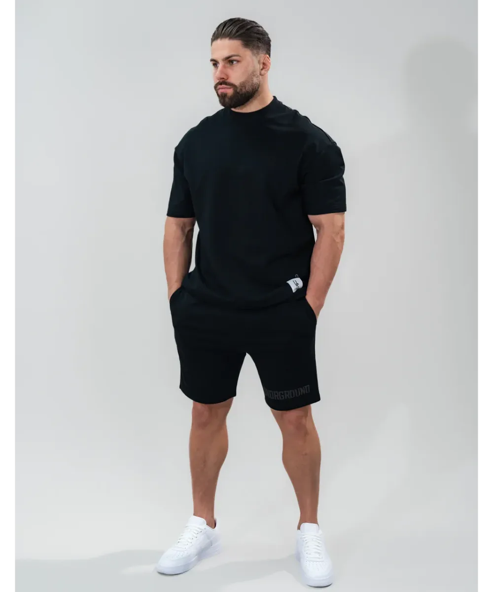 UNDRGROUND Relaxed Fit Tee (Jet Black)