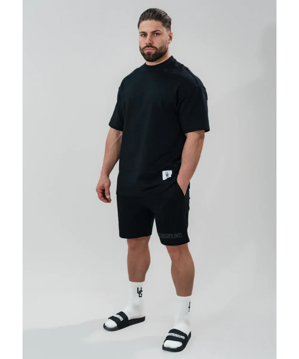 UNDRGROUND Relaxed Fit Tee (Jet Black)