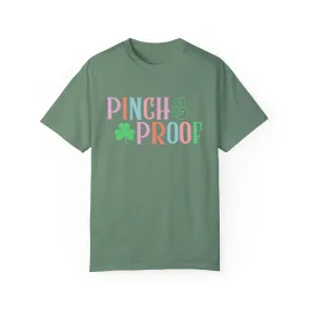 Unisex Garment-Dyed T-Shirt - "Pinch Proof" St. Patrick's Day Tee