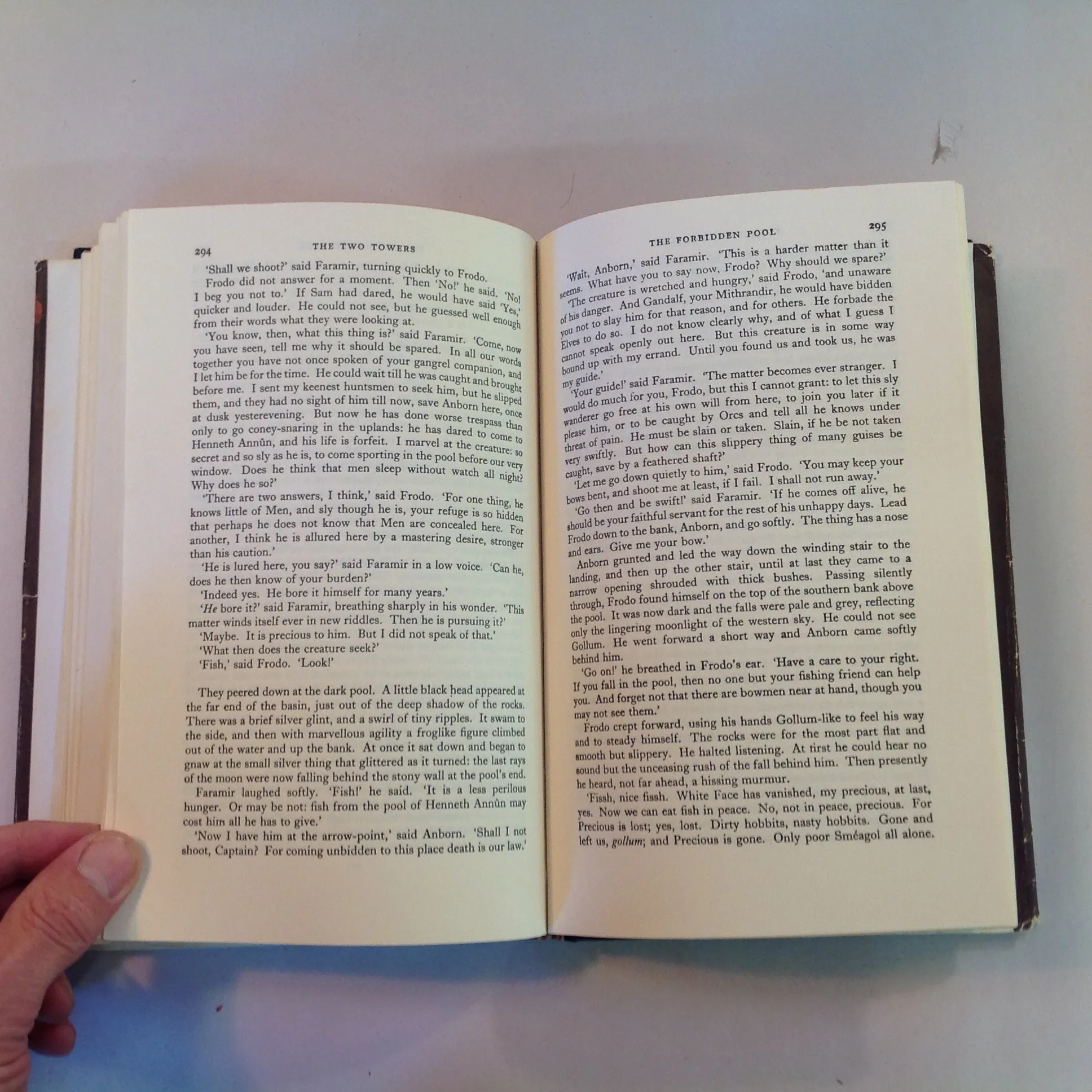 Vintage 1965 Hardcover 3-Volume Slipcase Box Set The Lord of the Rings J R R Tolkien Houghton Mifflin