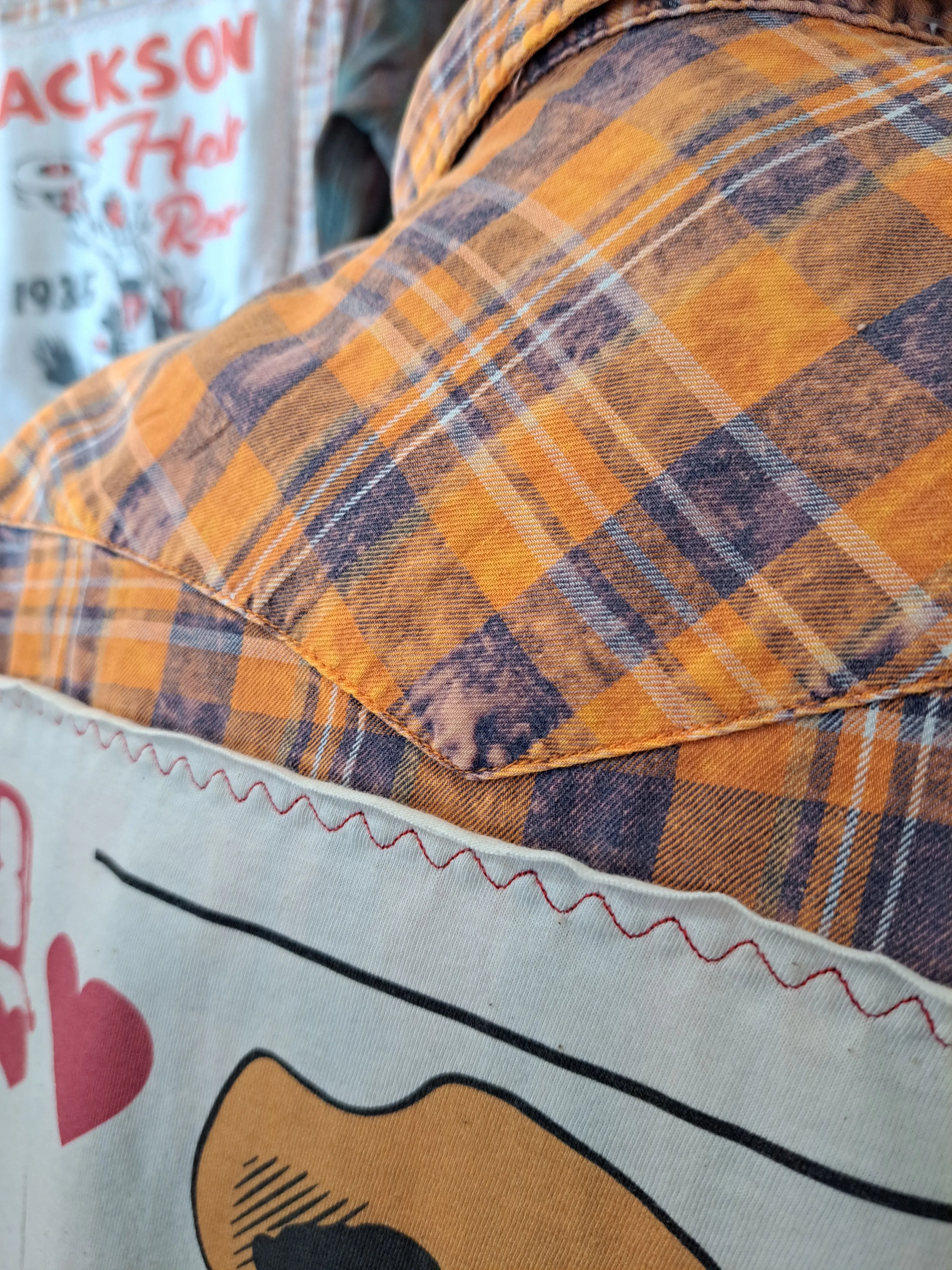 Vintage Patch Flannel - Queen of Cowgirls - WS