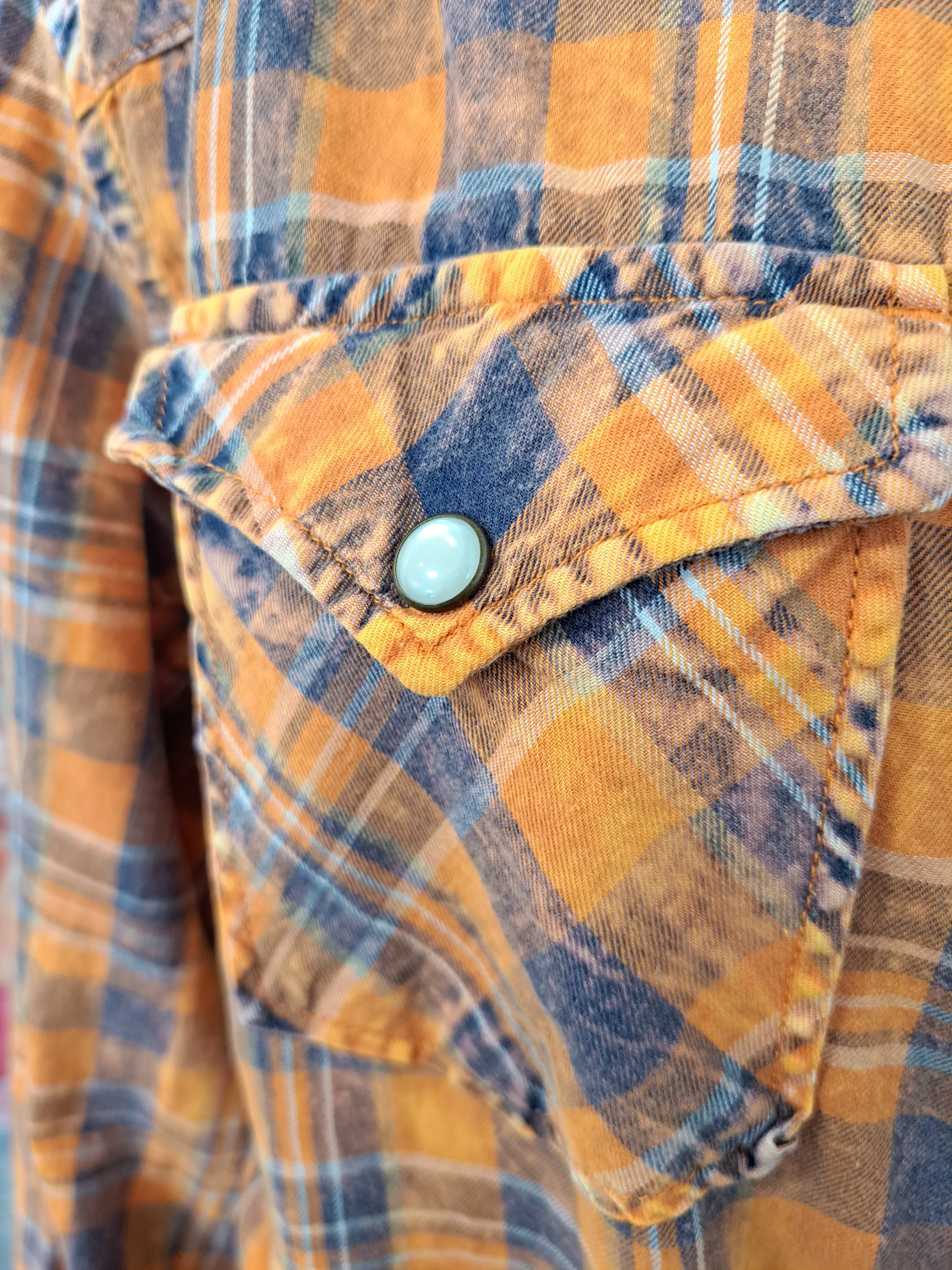 Vintage Patch Flannel - Queen of Cowgirls - WS