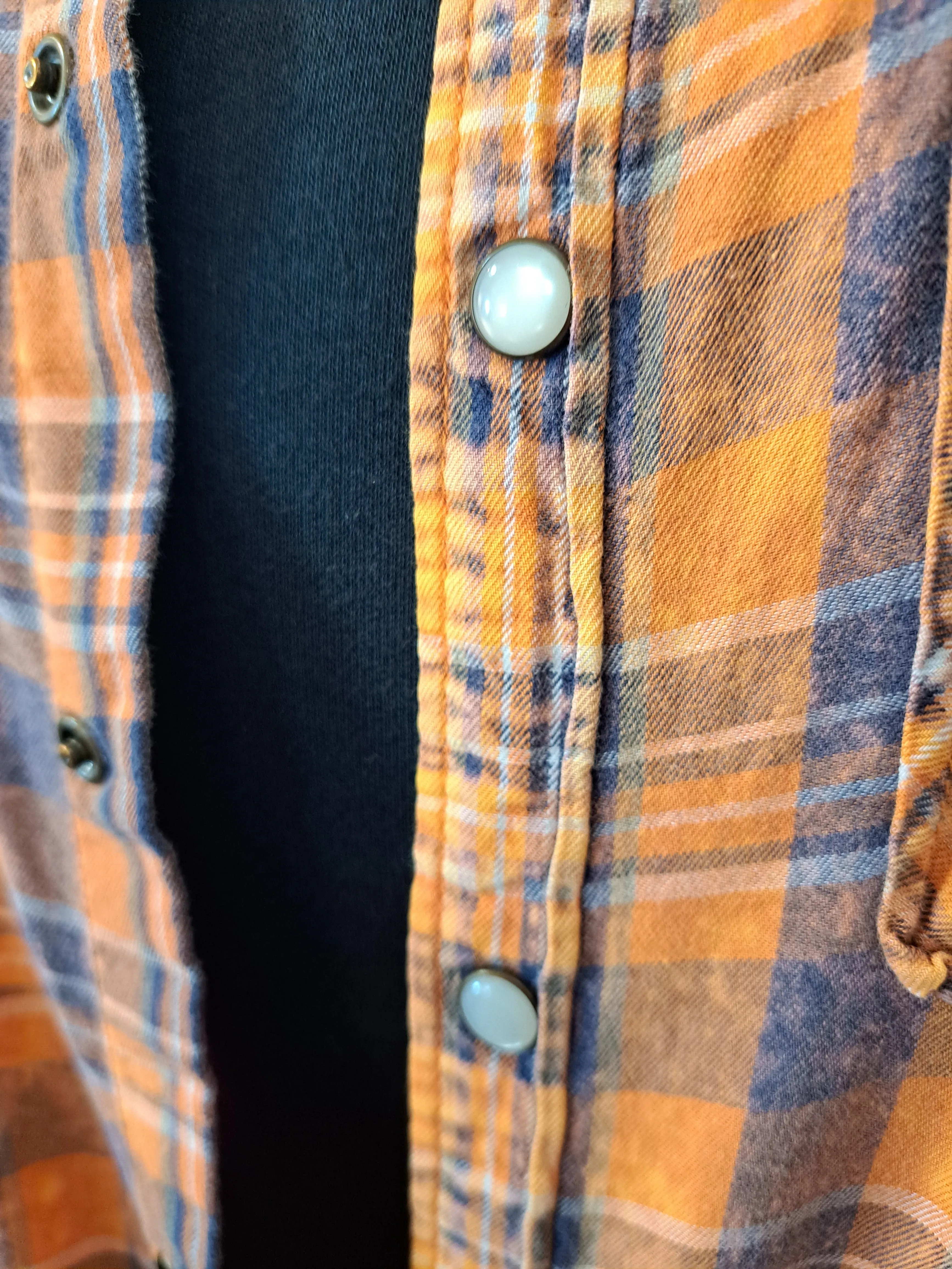 Vintage Patch Flannel - Queen of Cowgirls - WS
